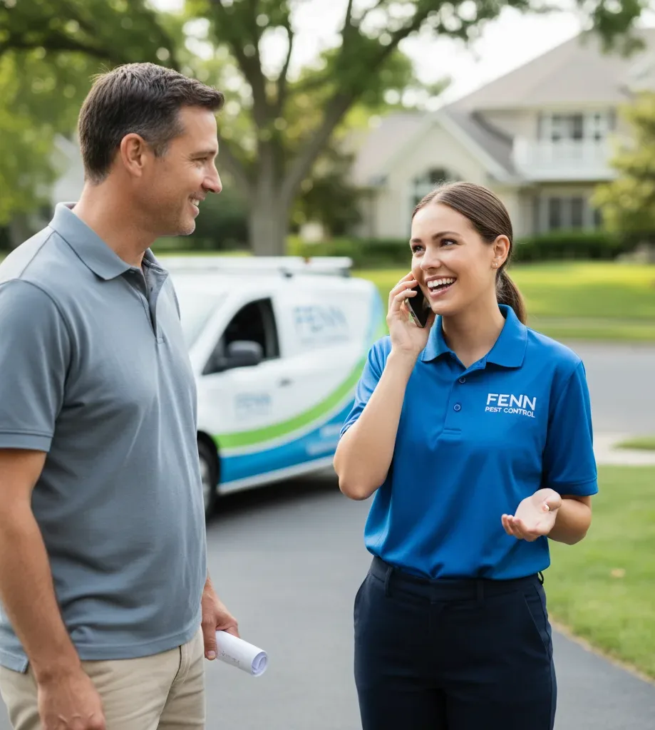 Fenn Pest Control customer support in Fountain Hill